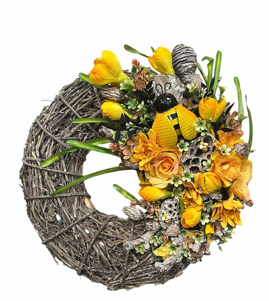 Bee Wreath