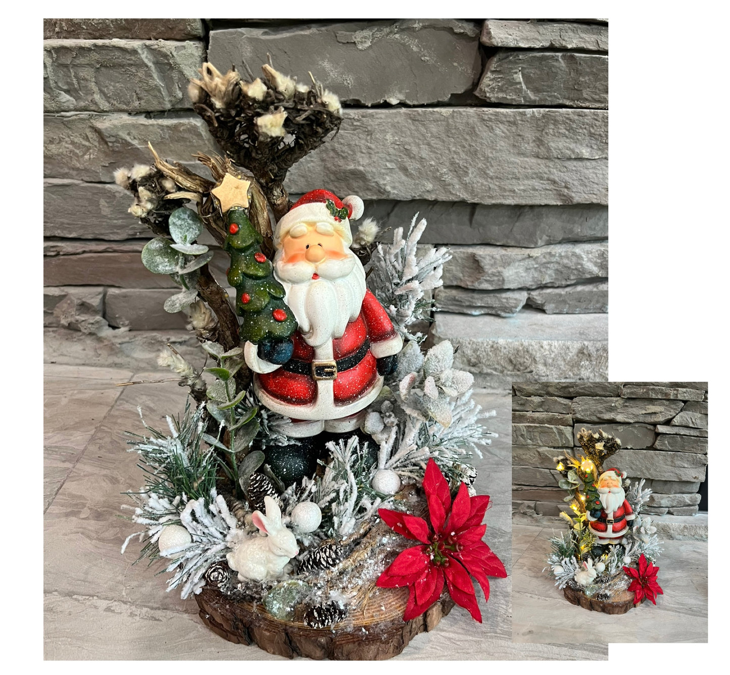 Santa Holiday Decor
