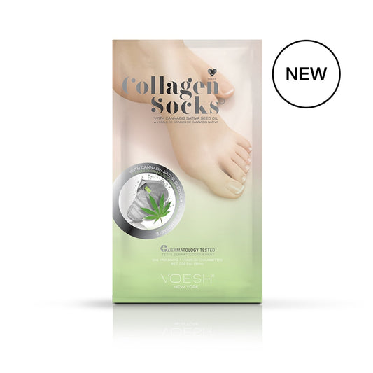Voesh Collagen Socks W/Cannabis Seed Oil