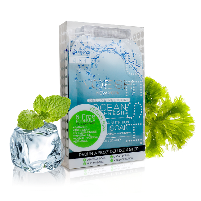Voesh Pedi In A Box Deluxe 4 Step Ocean Refresh