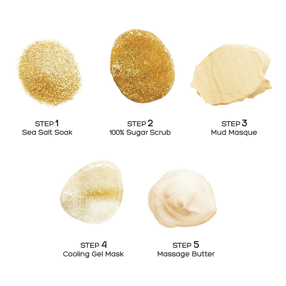 Voesh Pedi In A Box Golden Glimmer