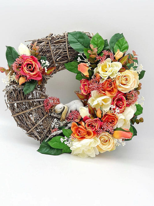 Sunrise Bunny Wreath