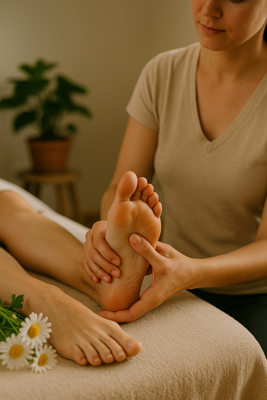 ⭐️Foot Reflexology & Hot Towel Foot Exfoliating- 90 Min