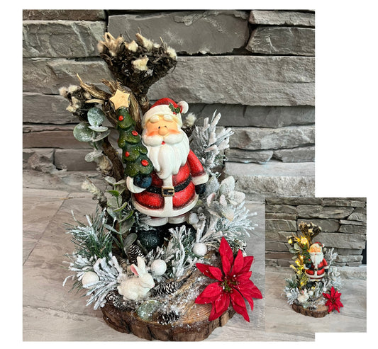 Santa Holiday Decor
