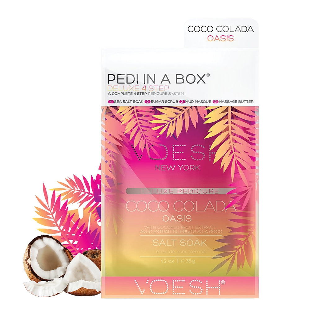 Voesh Pedi In A Box Deluxe 4 Step-Coco Colada Oasis
