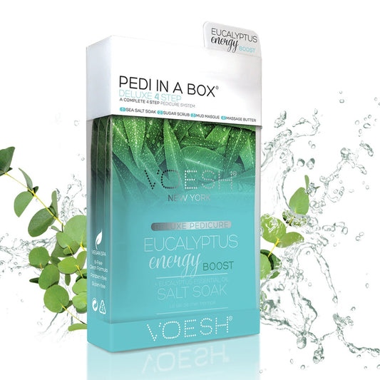 Voesh Pedi In A Box Deluxe 4 Step Eucalyptus