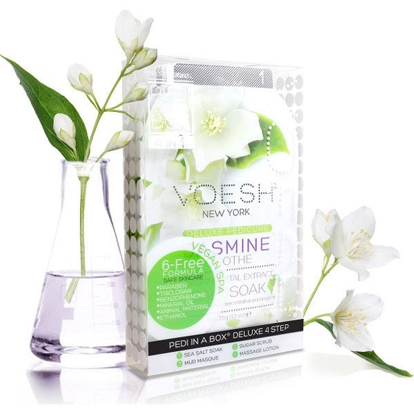 Voesh Pedi In A Box Deluxe 4 Step Jasmine Soothe