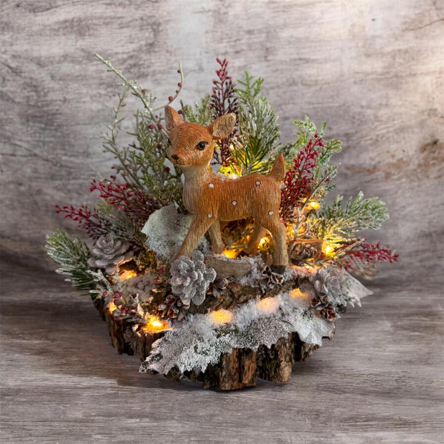 Deer Winter Wonderland Table Decor