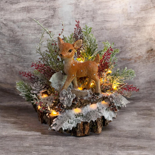 Deer Winter Wonderland Table Decor