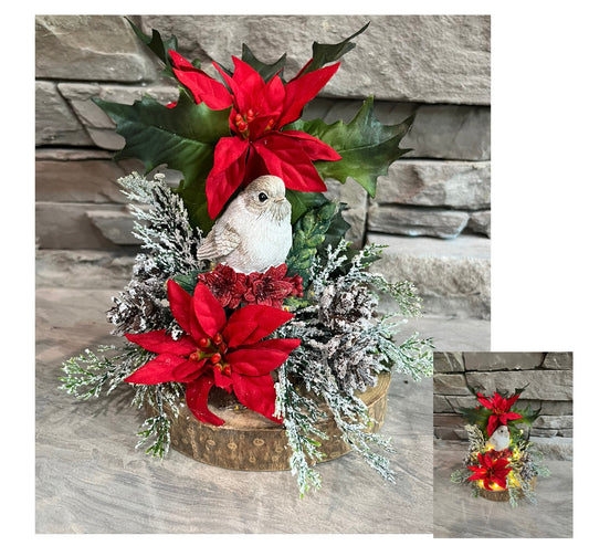 Holiday Bird Arrangement