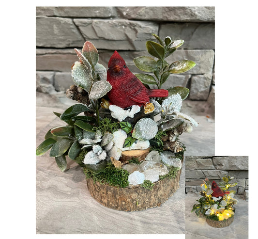 Cardinal Mini Floral