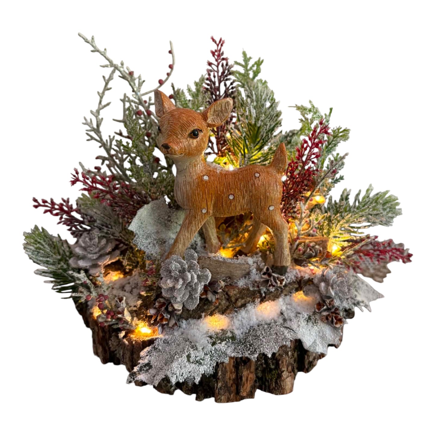 Deer Winter Wonderland Table Decor