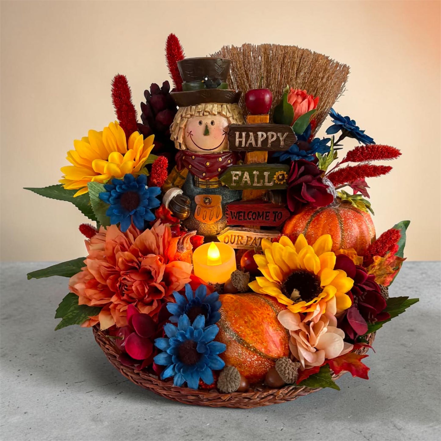 Fall Table Top Decor
14"W x 10"D x 10"H