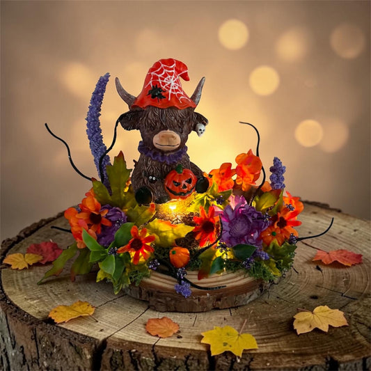 Highland Halloween Floral