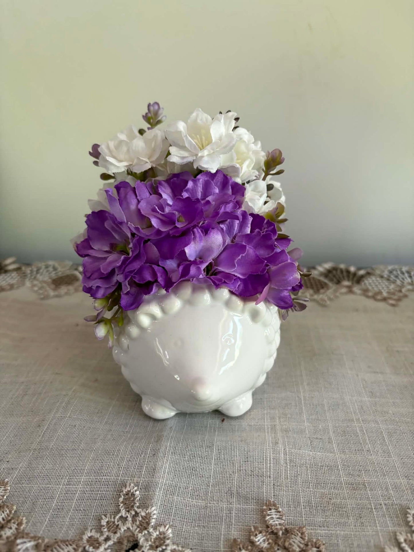 Hedgehog 
4"W x 6"H x 4"D