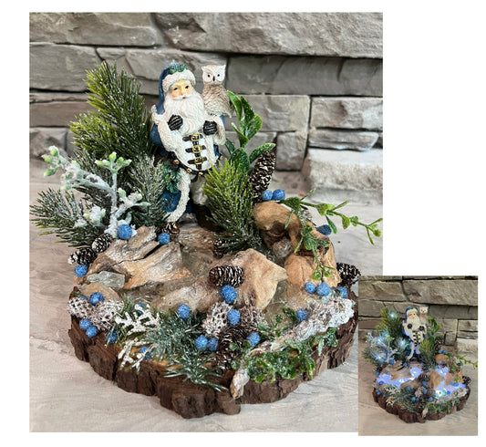Holiday Santa Arrangement