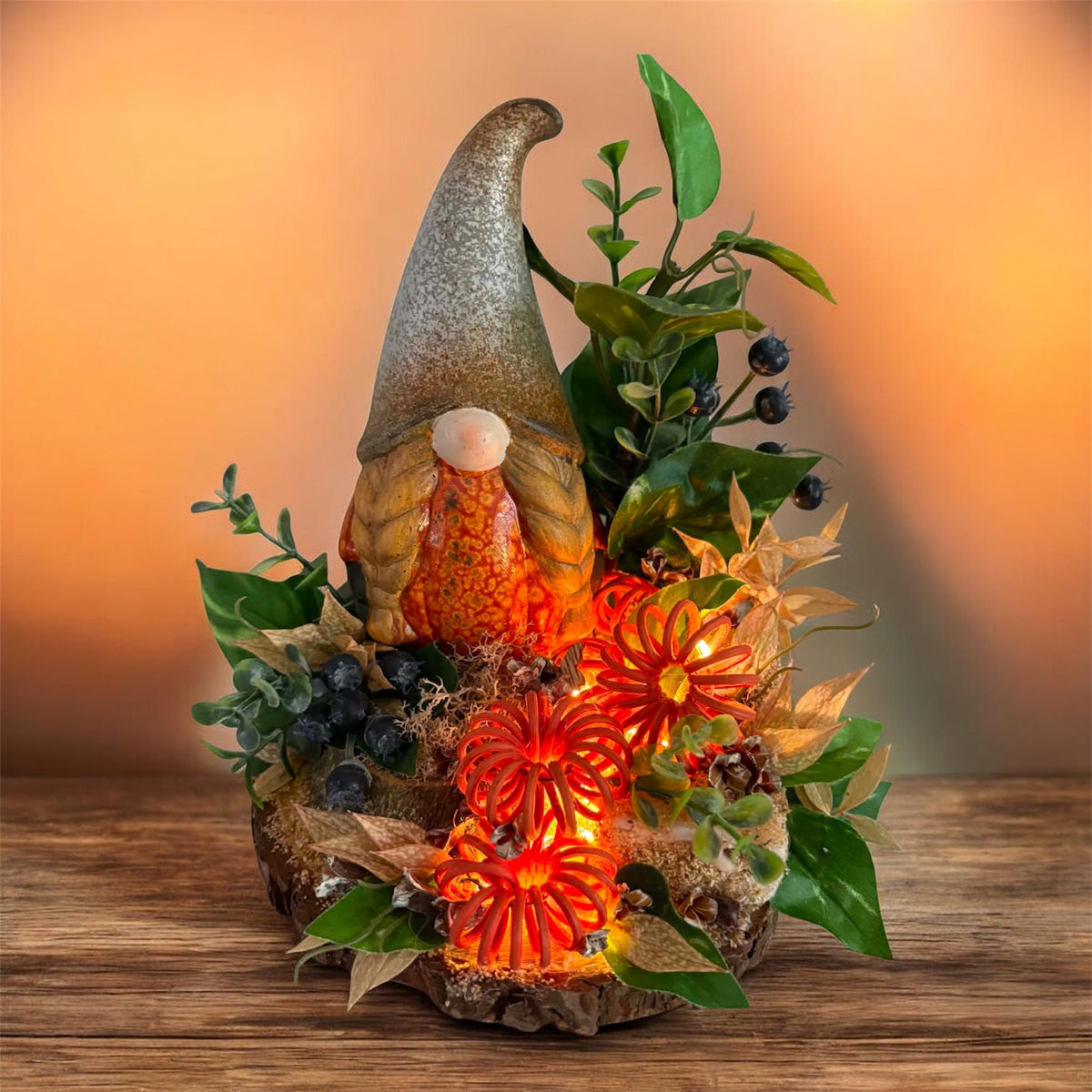 Penny's Pumpkin Patch Table Top Decor 
6"L x 6"D x 7"H
