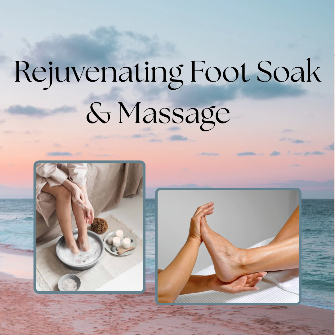 Rejuvenating Foot soak with Foot Massage- 1 Hour